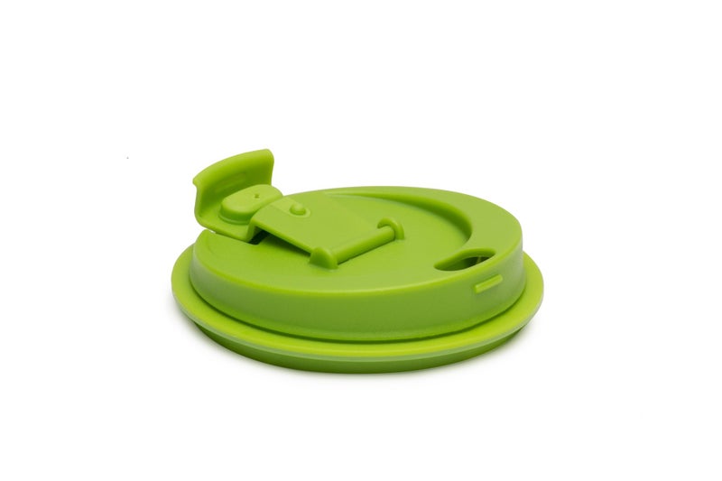 Jarware Mason Jar Drink Lid, Wide Mouth, Green - Image 3